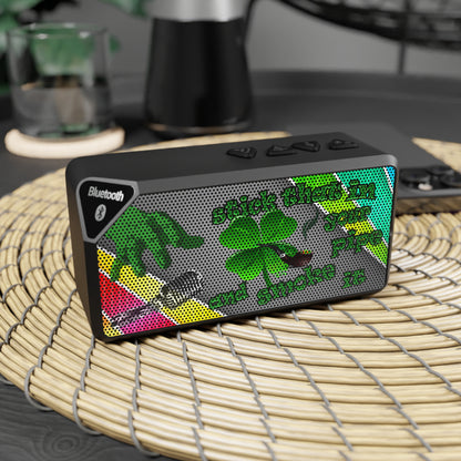 stick that in your pipe and smoke it - Jabba Bluetooth Speaker (rainbow split)