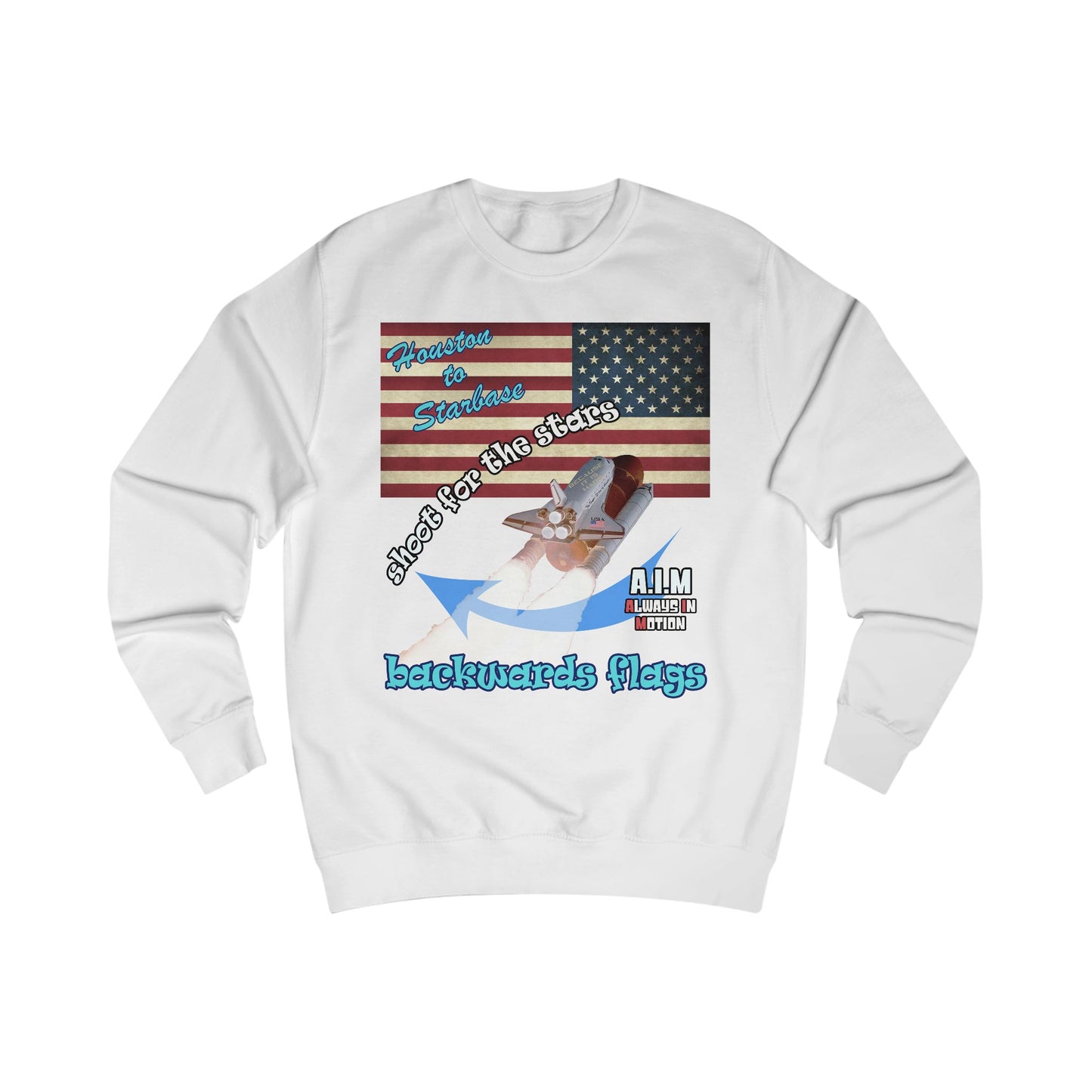 shoot for the stars - Men's Sweatshirt
