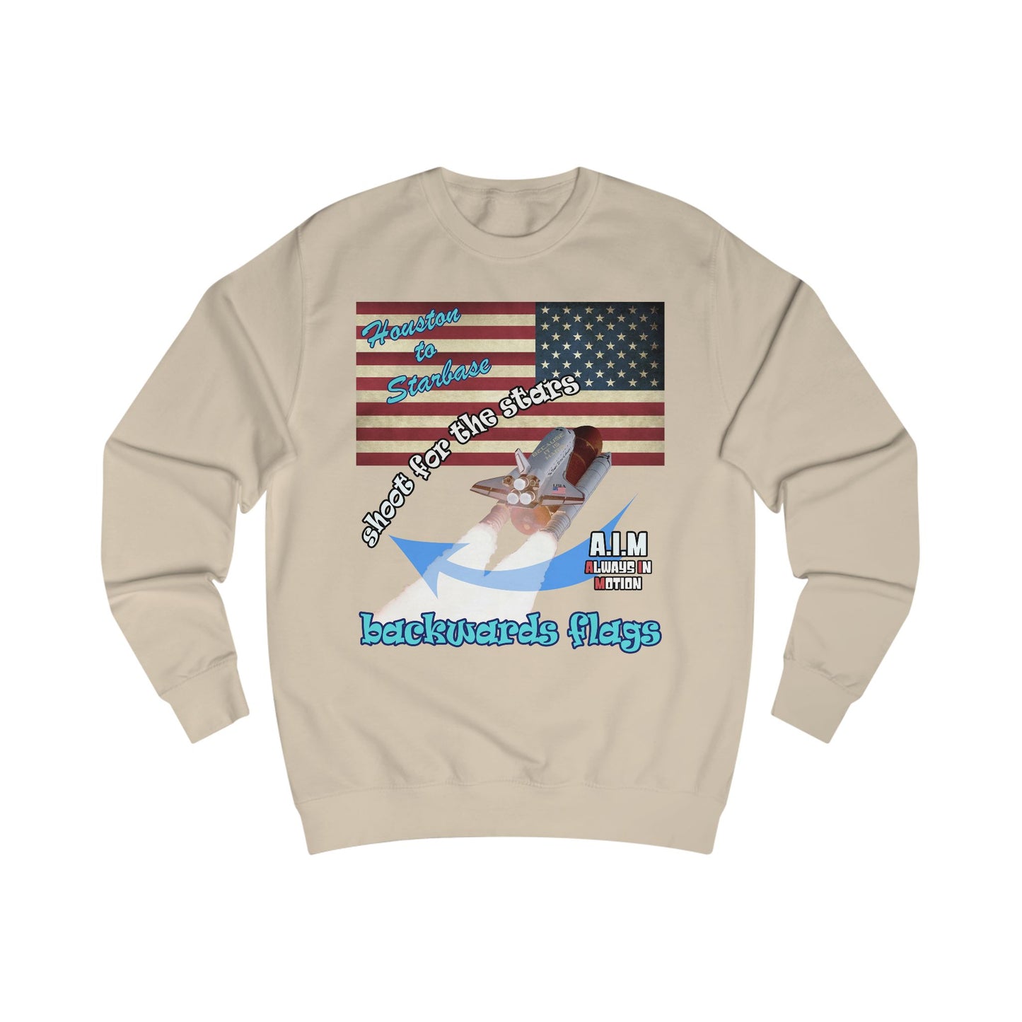 shoot for the stars - Men's Sweatshirt
