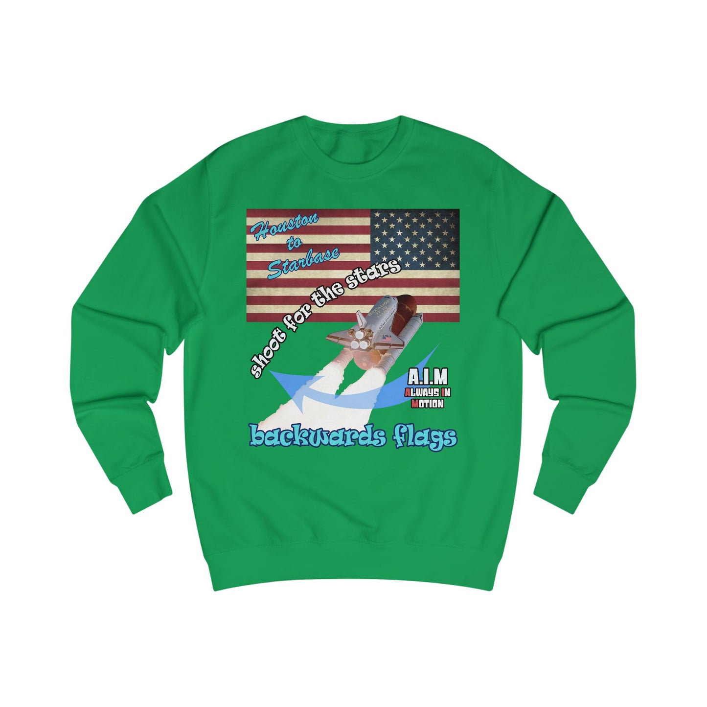 shoot for the stars - Men's Sweatshirt