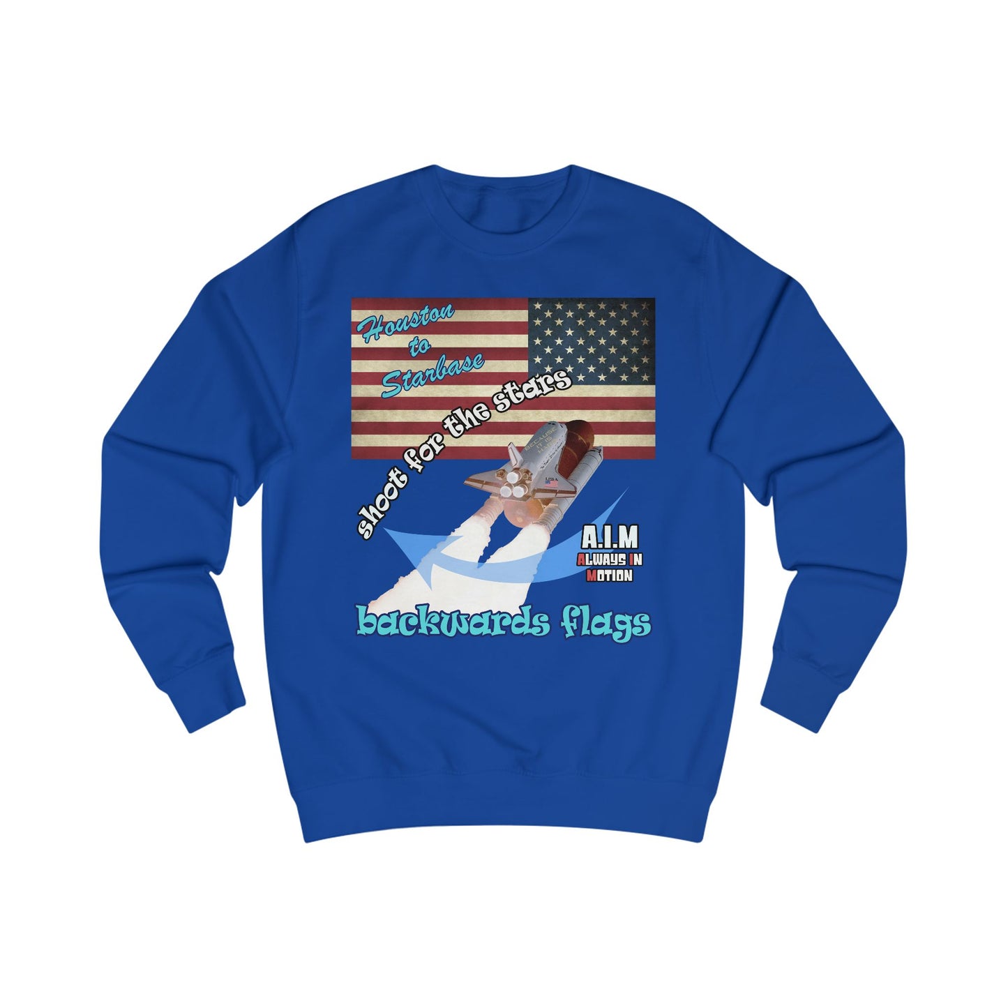shoot for the stars - Men's Sweatshirt