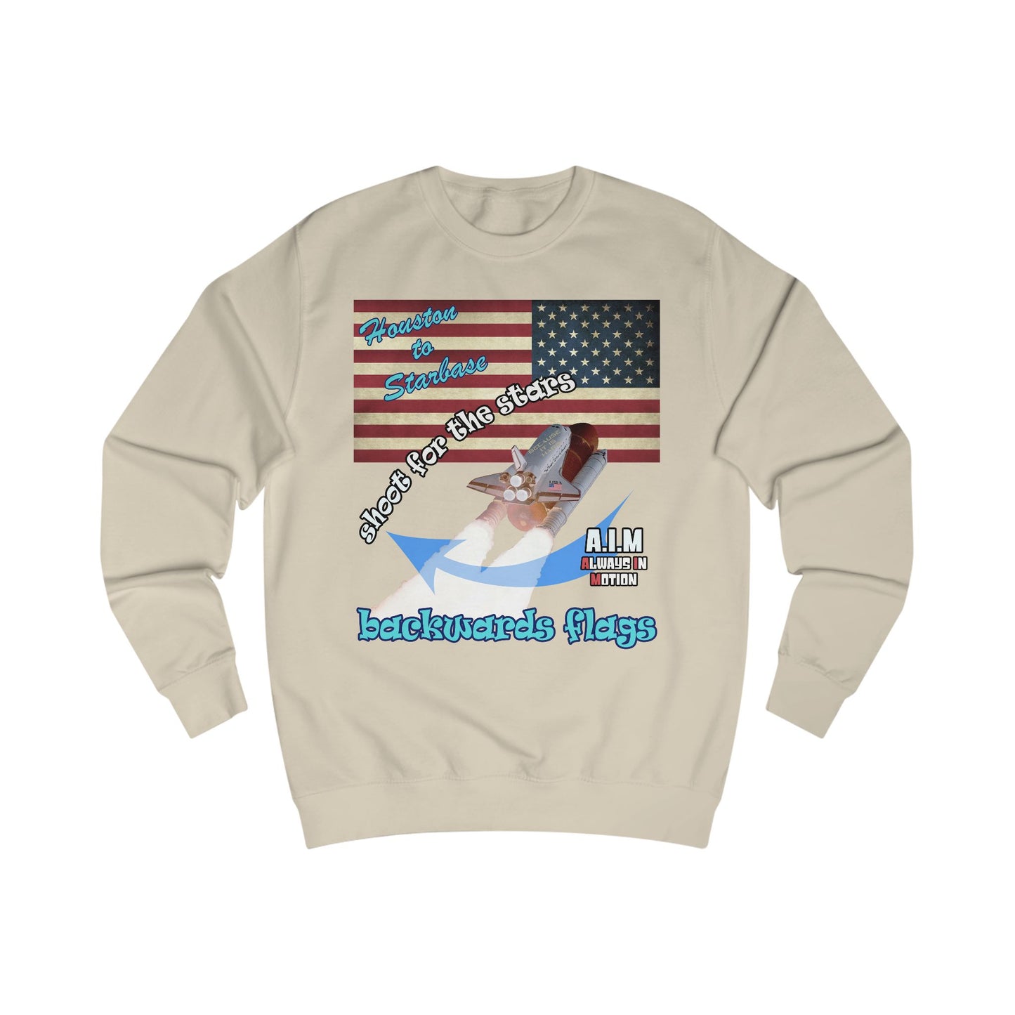 shoot for the stars - Men's Sweatshirt