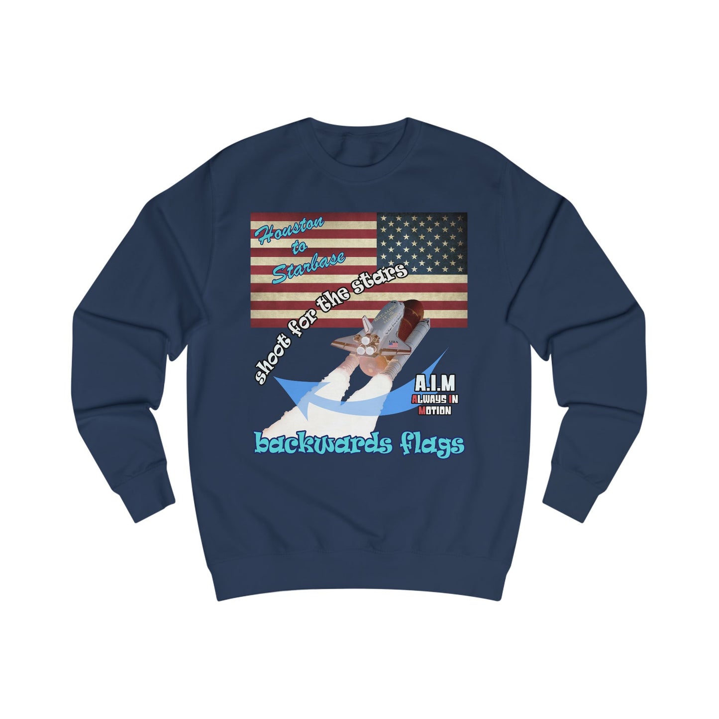 shoot for the stars - Men's Sweatshirt