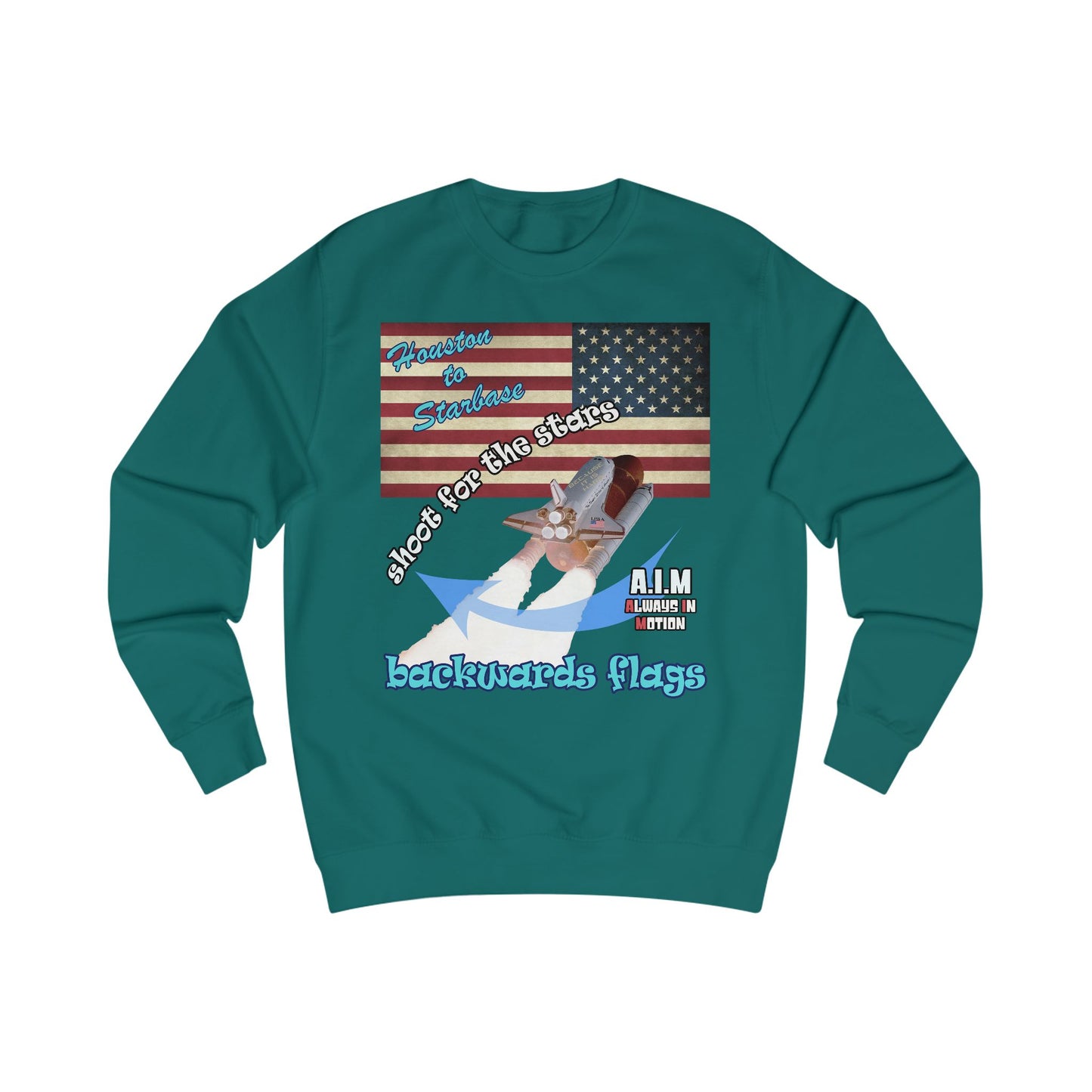 shoot for the stars - Men's Sweatshirt
