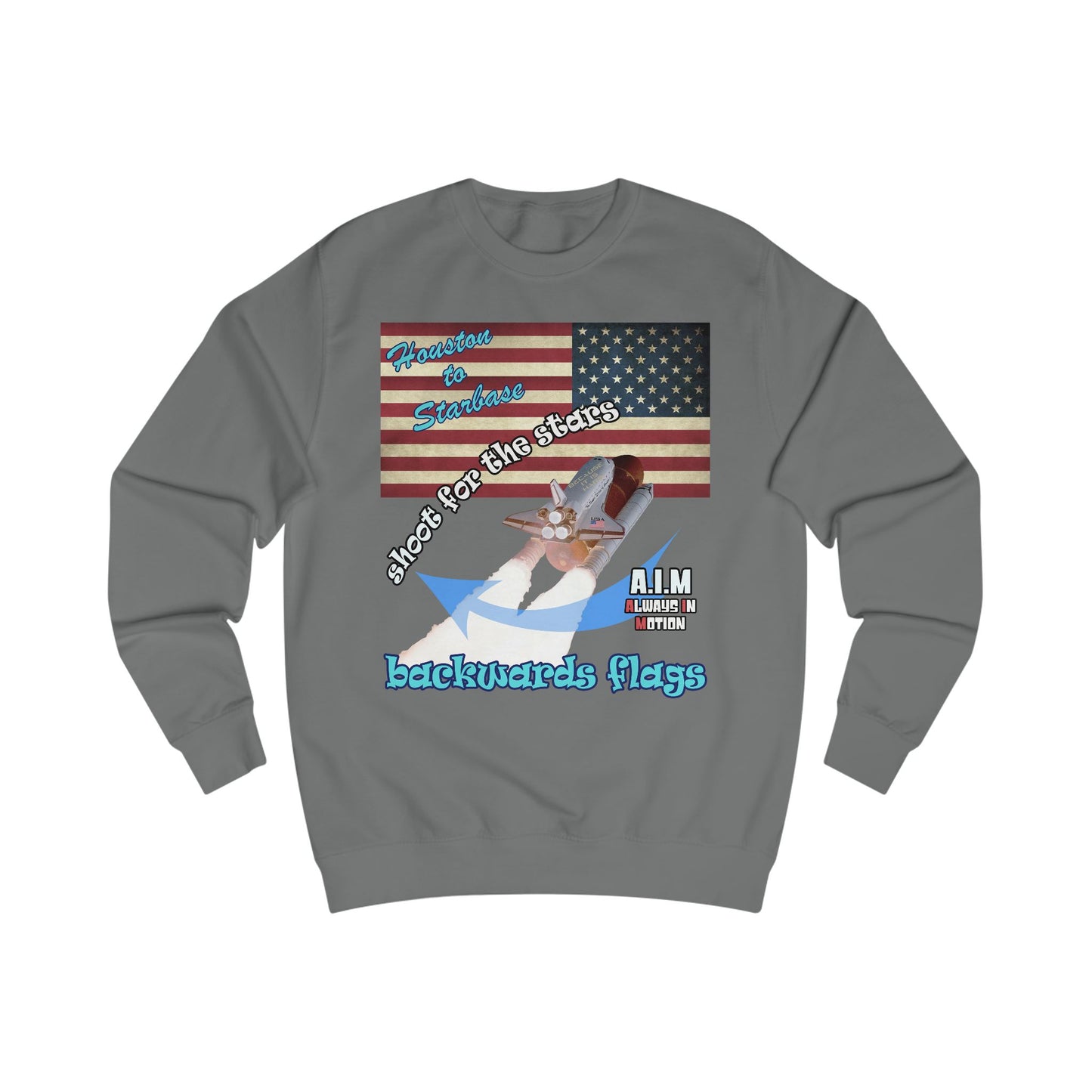 shoot for the stars - Men's Sweatshirt