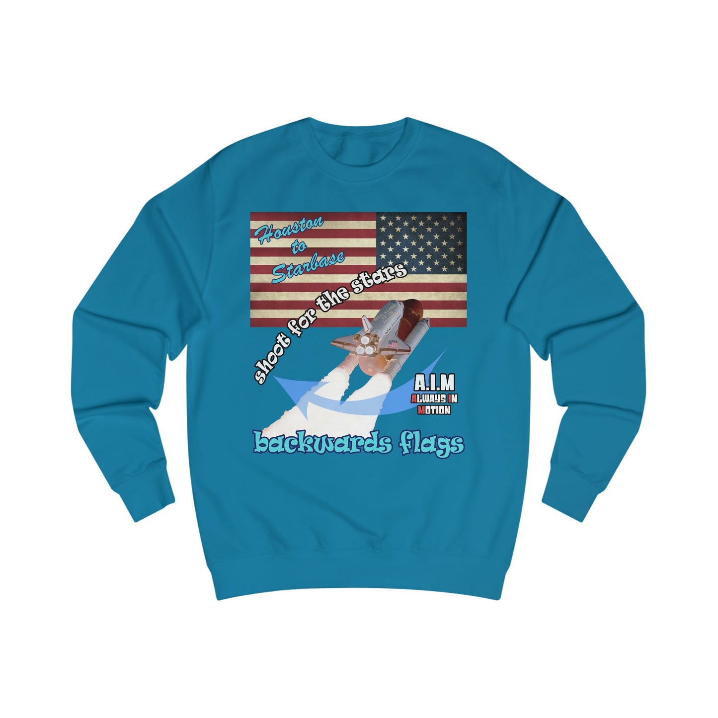 shoot for the stars - Men's Sweatshirt