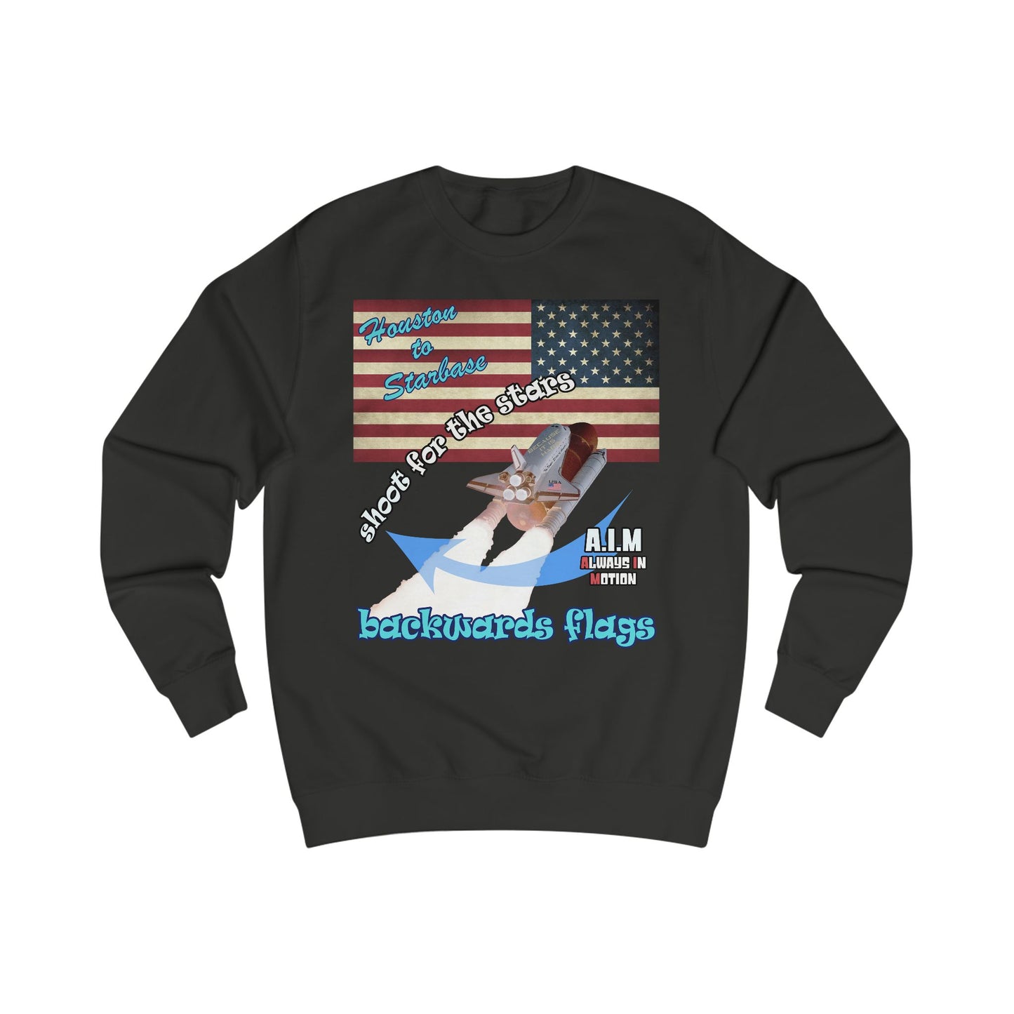 shoot for the stars - Men's Sweatshirt