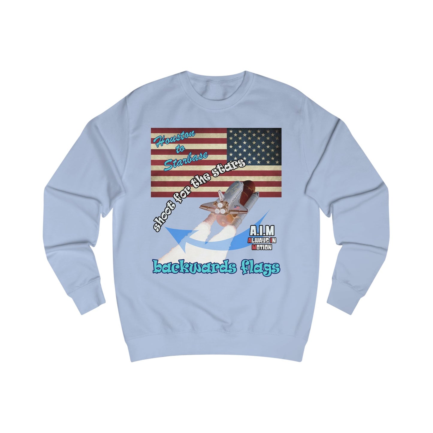 shoot for the stars - Men's Sweatshirt