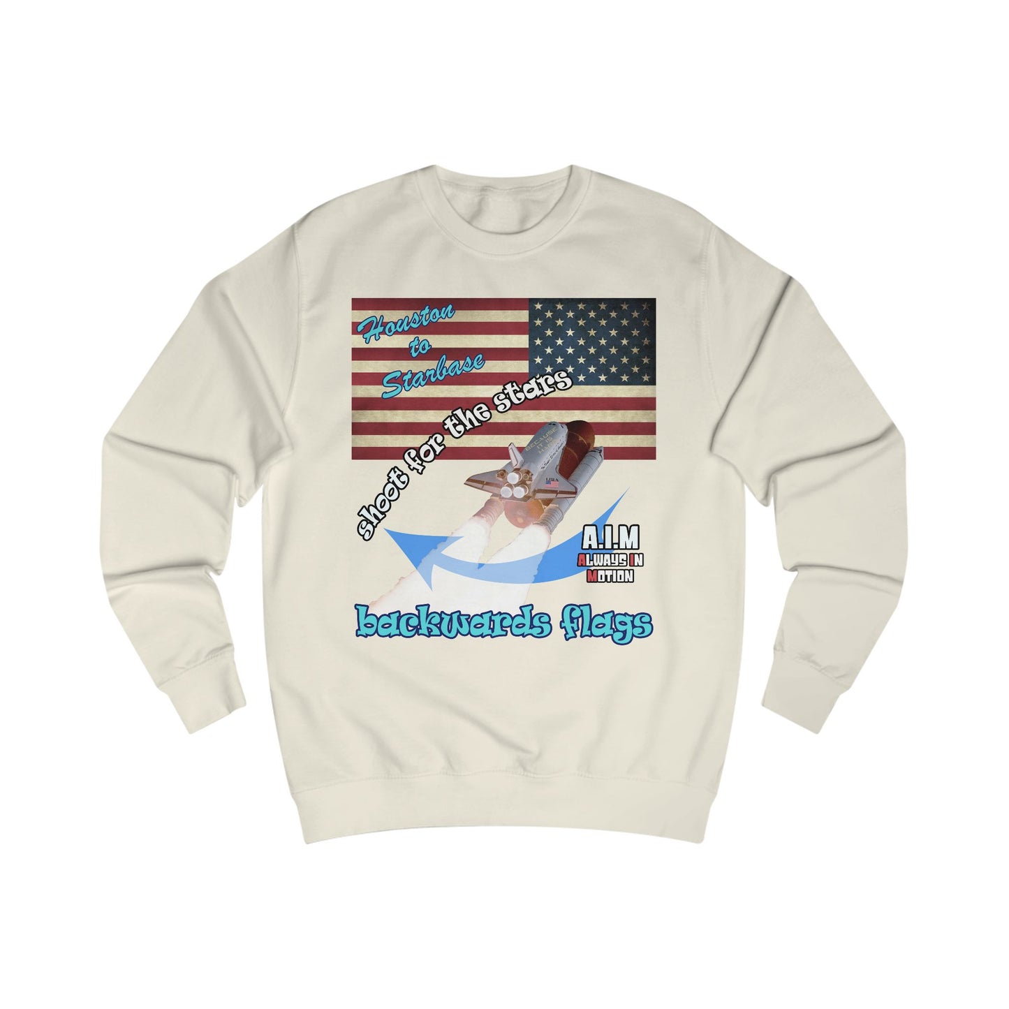 shoot for the stars - Men's Sweatshirt