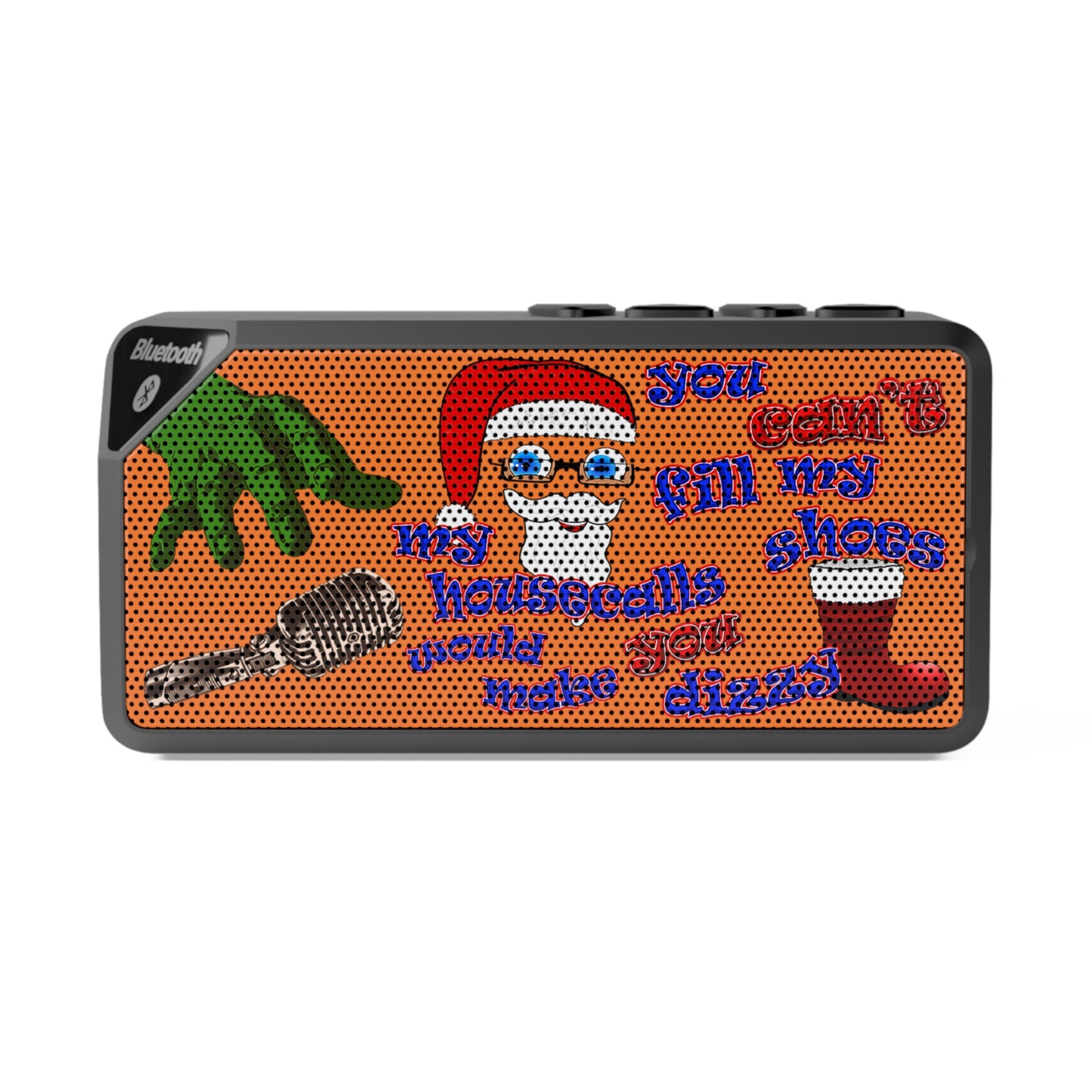 santa's shoes - Jabba Bluetooth Speaker (crusta)