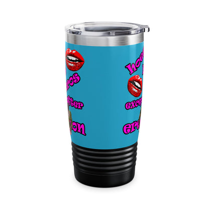 hoes b4 bros - Ringneck Tumbler, 20oz (turquoise)