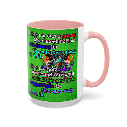 doggystyle - Accent Mug (green turf)