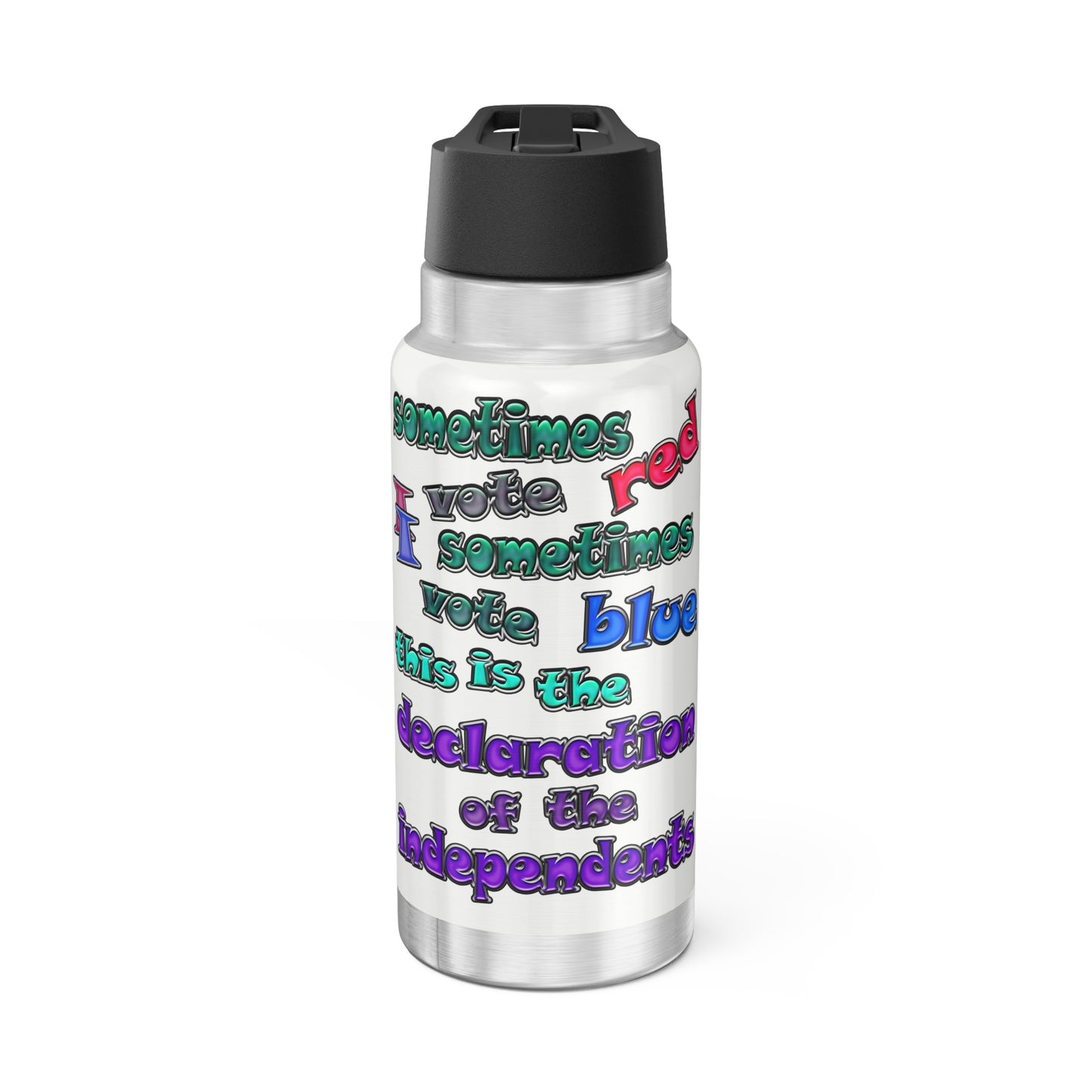 declaration of the independents - Gator Tumbler, 32oz (white)
