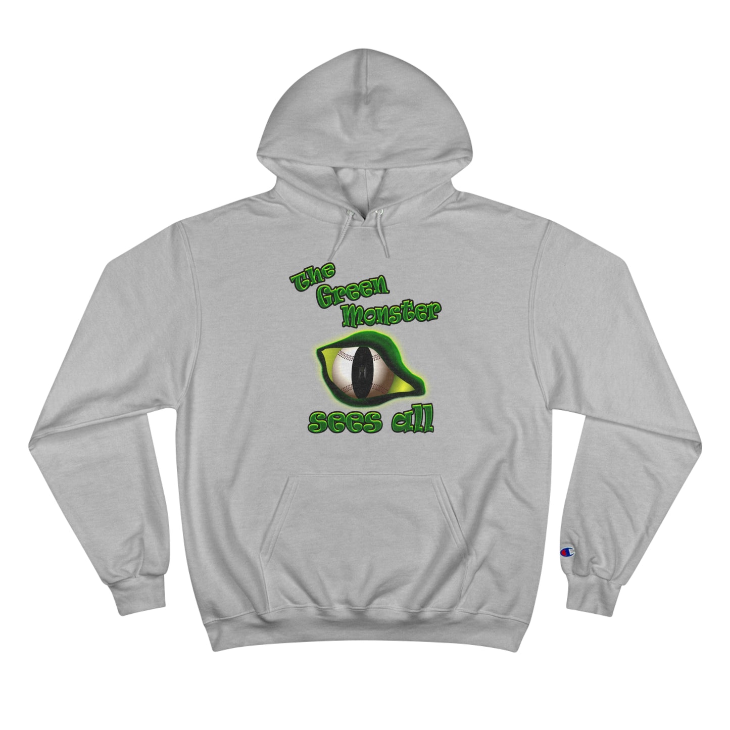 green monster - Champion Hoodie