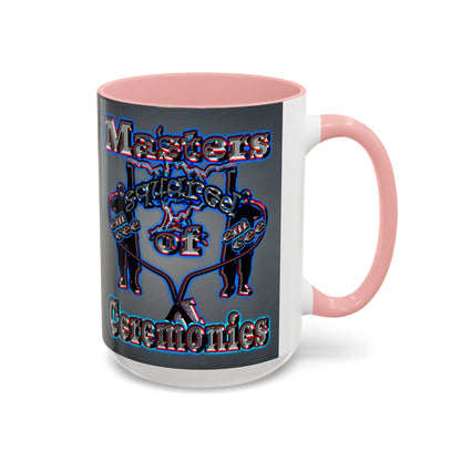 em cee squared - Accent Mug (grey-light grey)