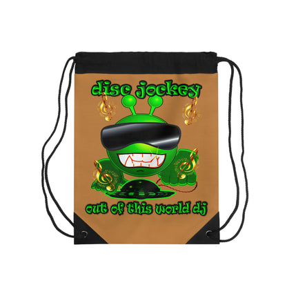 disc jockey - Drawstring Bag (light brown)
