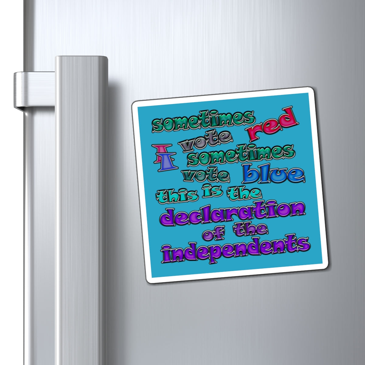 declaration of the independents - Magnets - (turquoise)