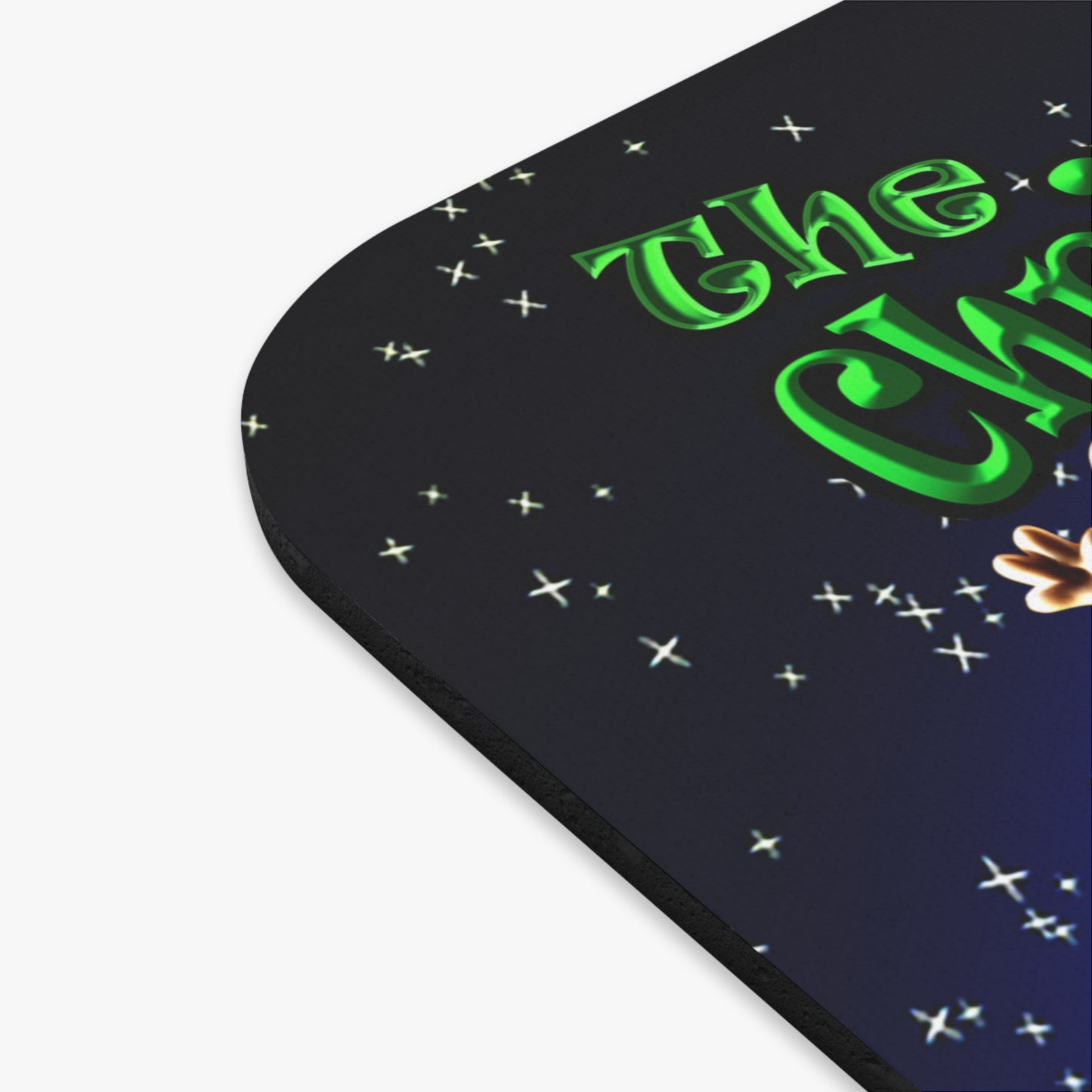 christmas spirits of boston - Mouse Pad (Rectangle) ('snoops' background)