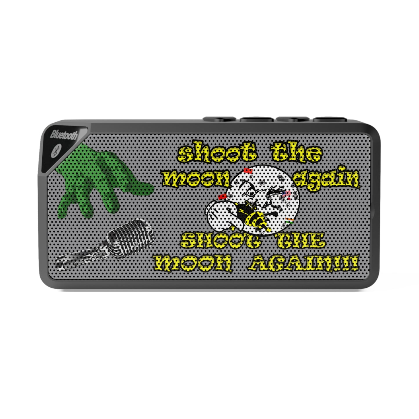 shoot the moon again - Jabba Bluetooth Speaker (grey)