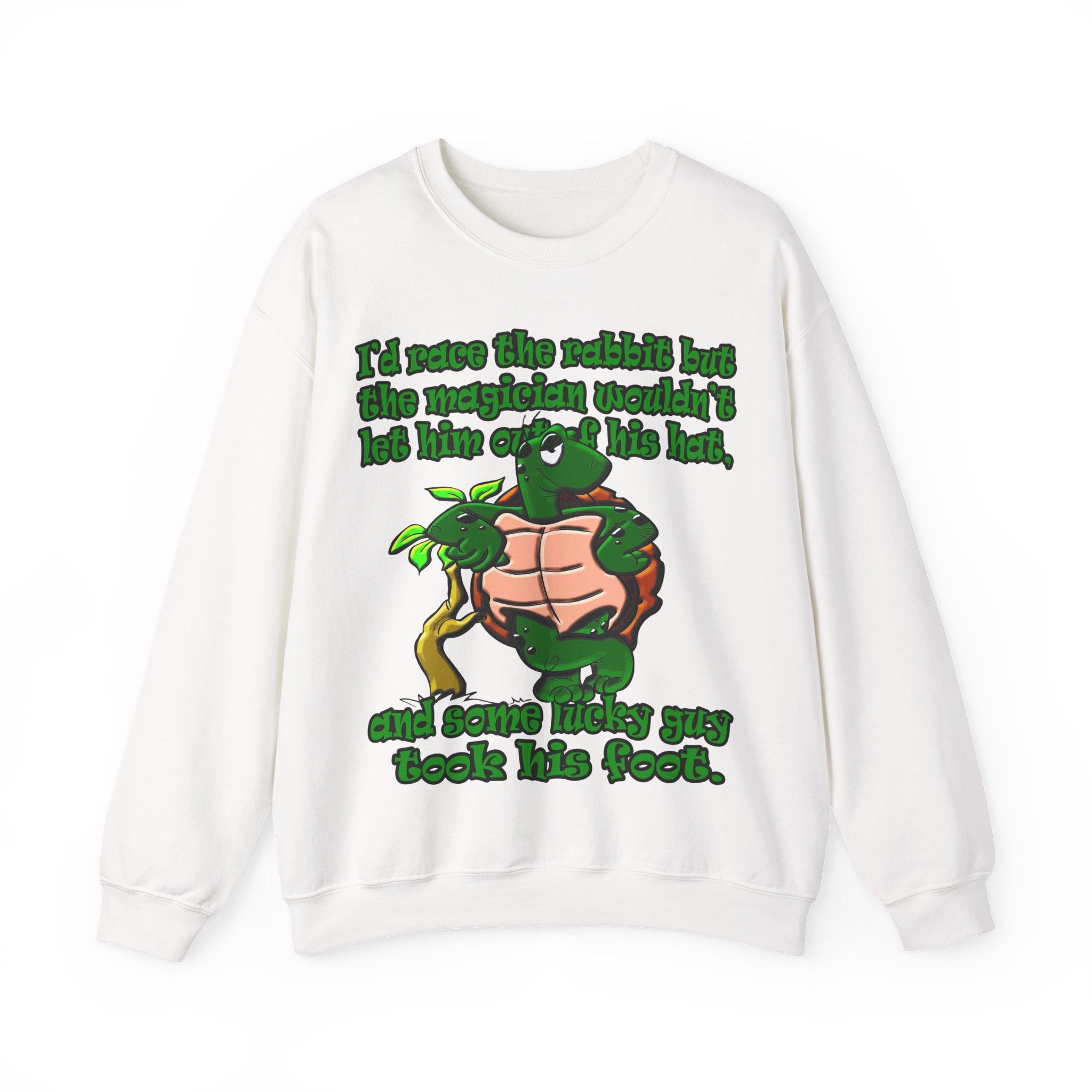 turtle race - Unisex Heavy Blend™ Crewneck Sweatshirt