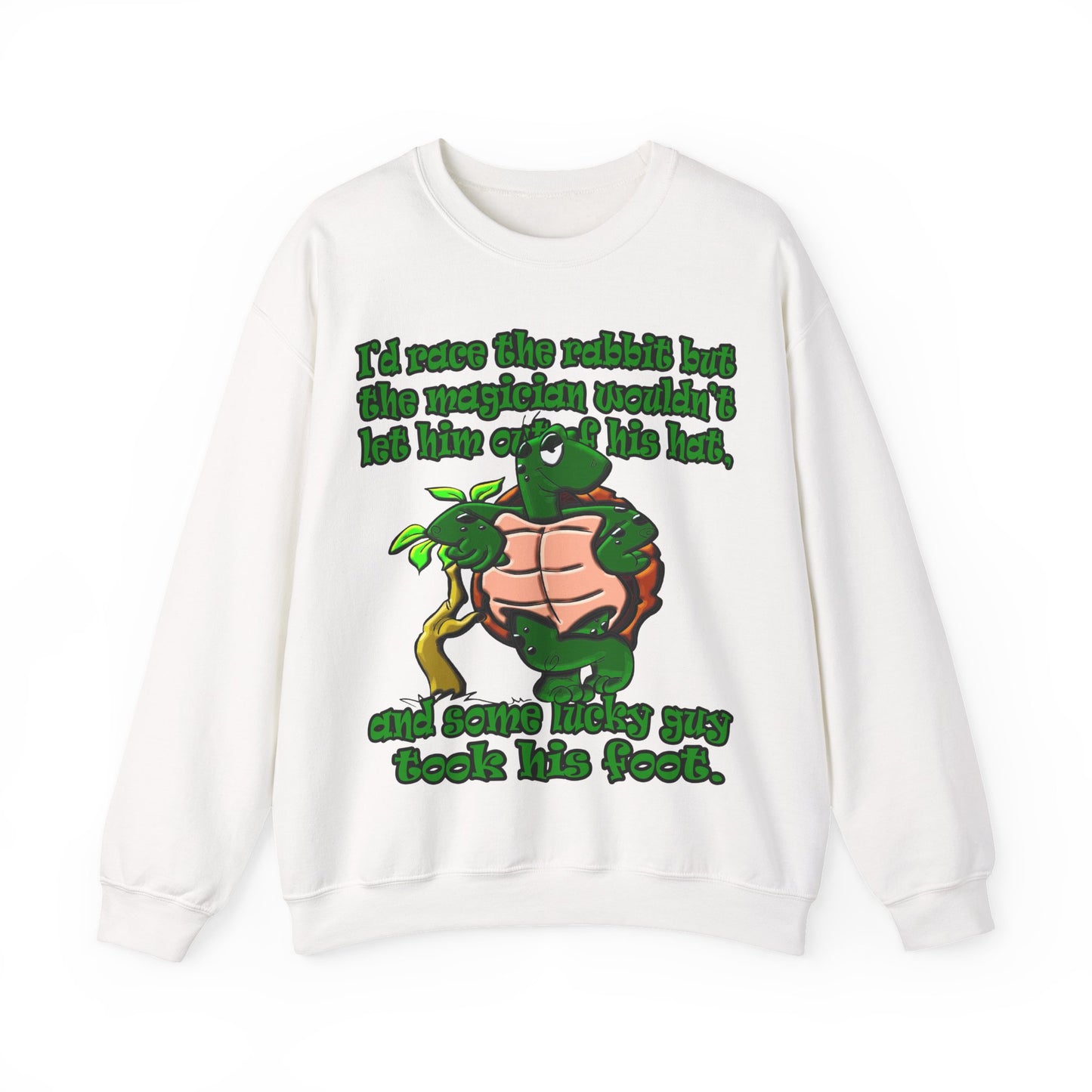 turtle race - Unisex Heavy Blend™ Crewneck Sweatshirt