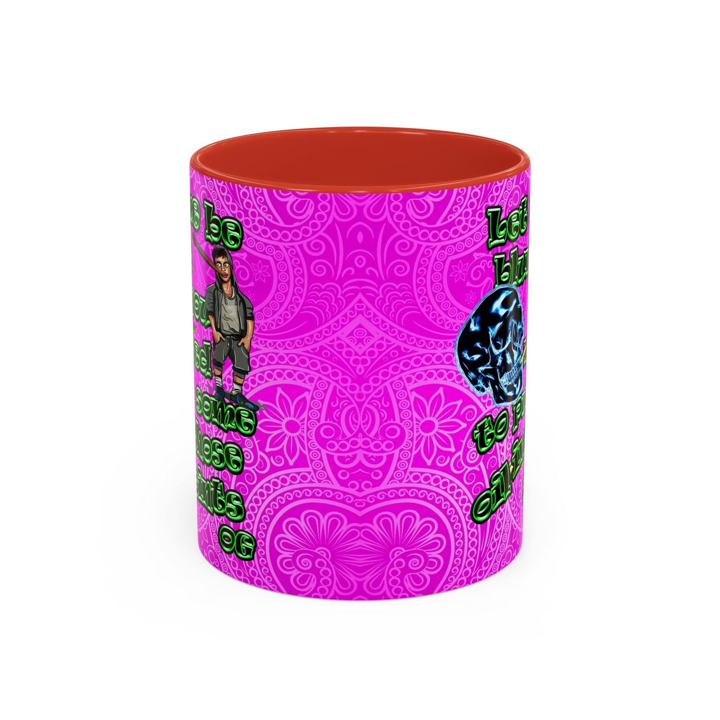 og - Accent Mug (pink swirl)