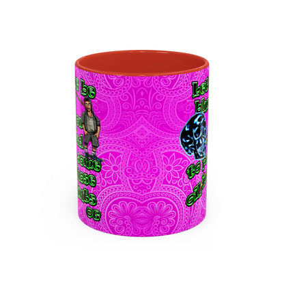 og - Accent Mug (pink swirl)