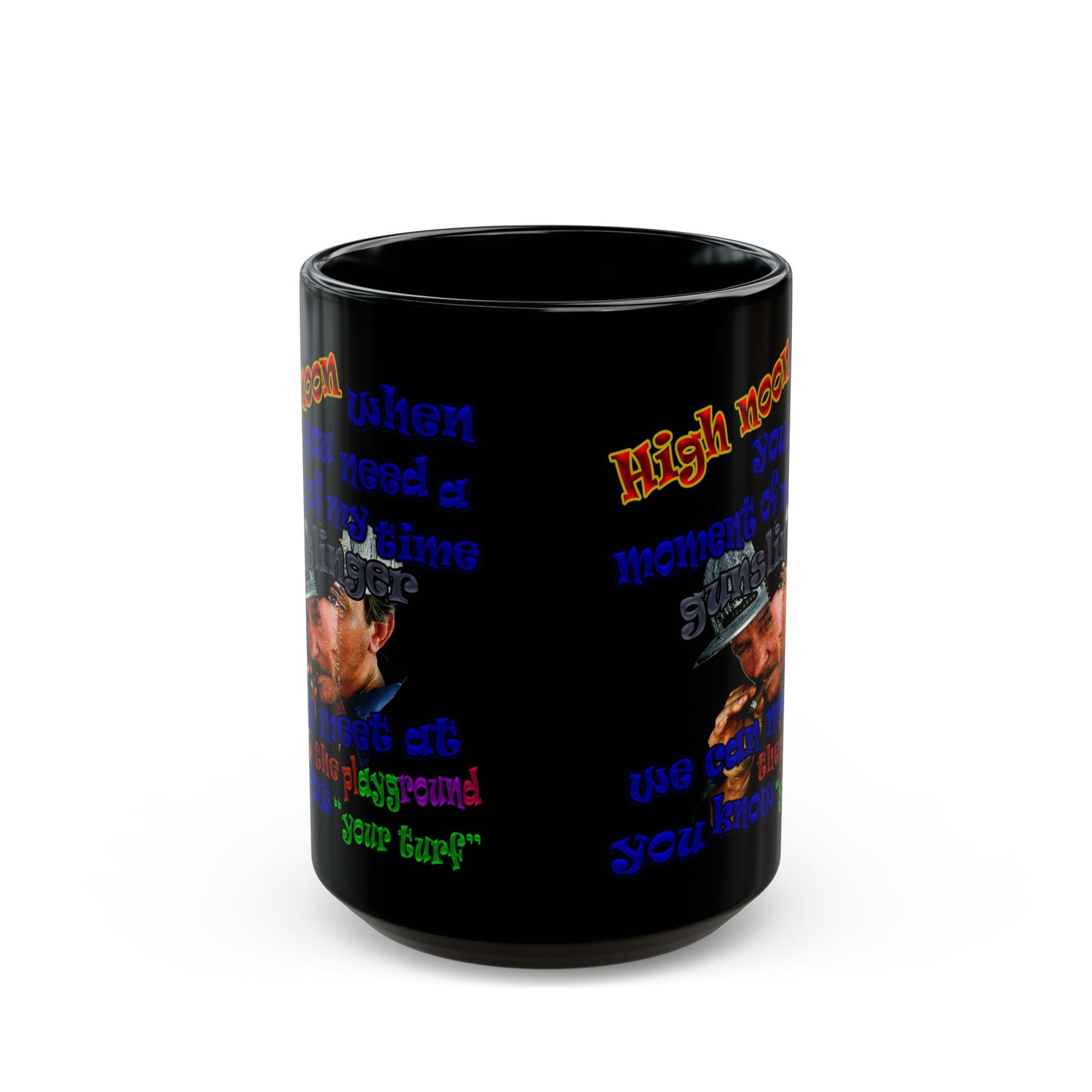 high noon - Black Mug (black)