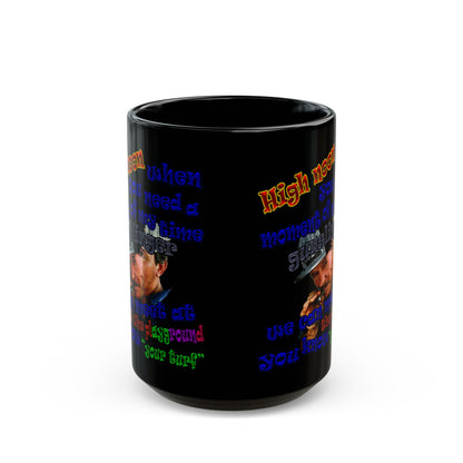 high noon - Black Mug (black)