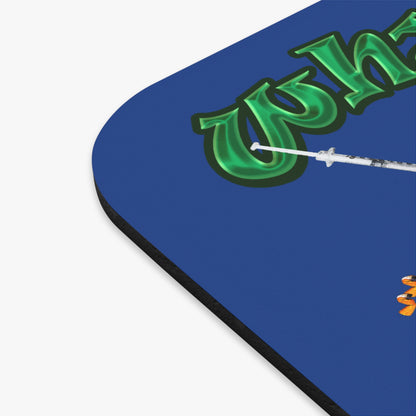 the bum's shit - Mouse Pad (Rectangle) (dark blue)