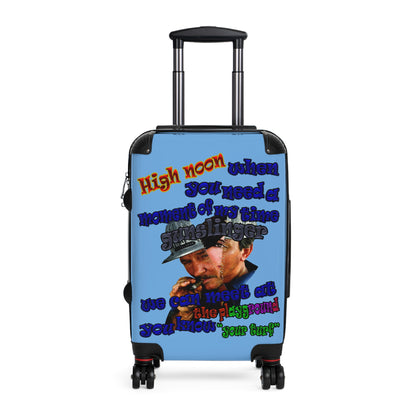 high noon - Suitcase (light blue)