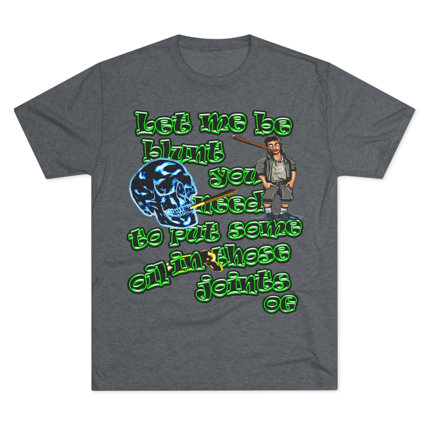 og - Unisex Tri-Blend Crew Tee