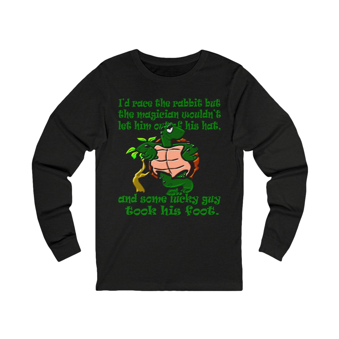 turtle race - Unisex Jersey Long Sleeve Tee