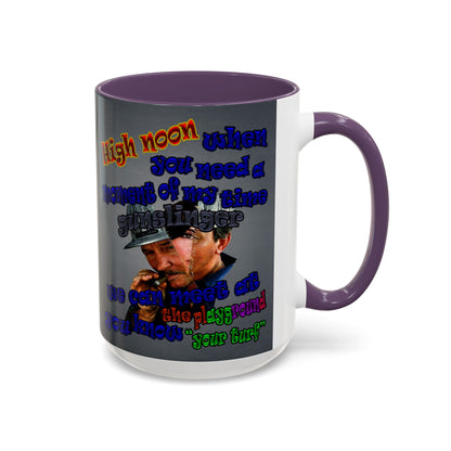 high noon - Accent Mug (grey-light grey)