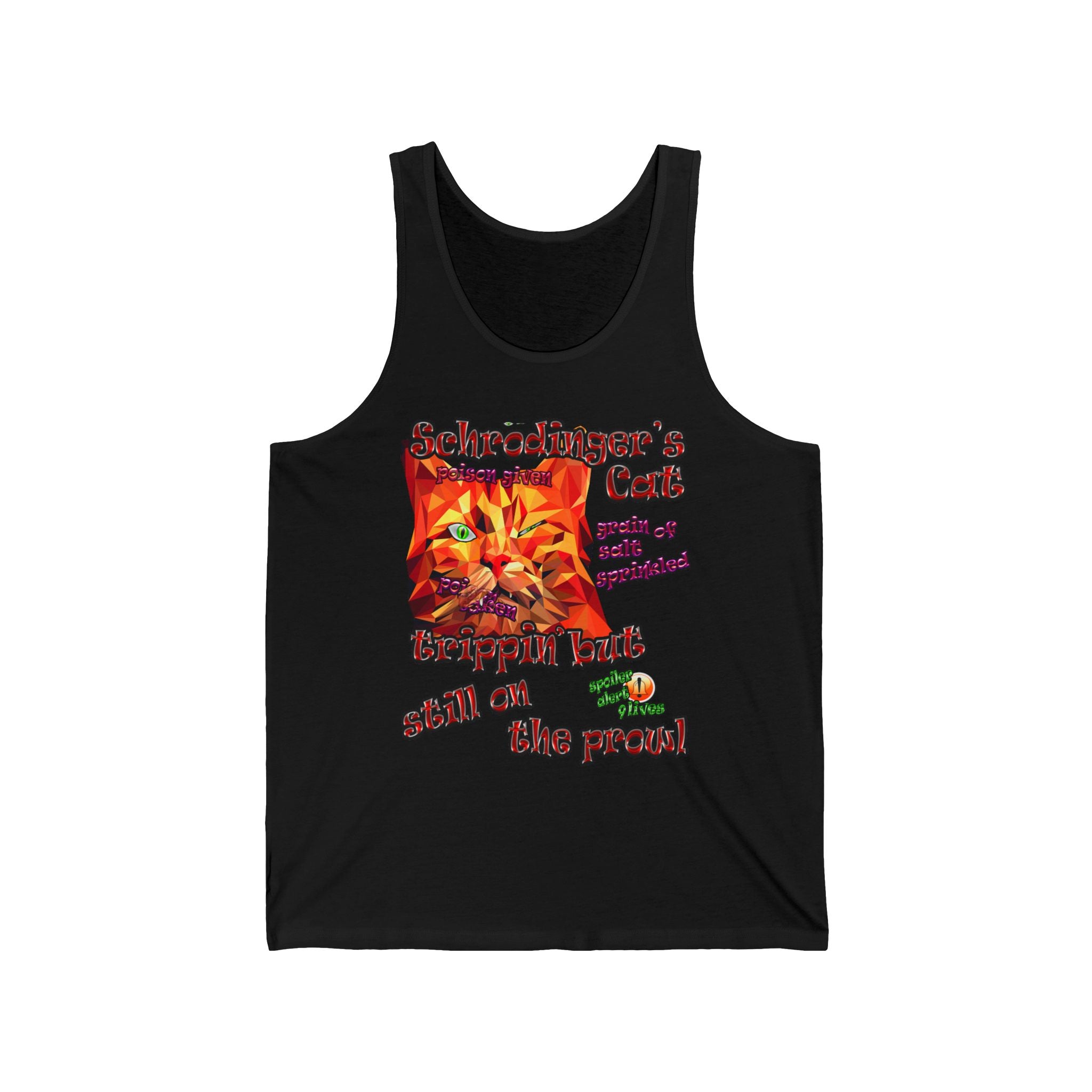 schrodinger's cat - Unisex Jersey Tank
