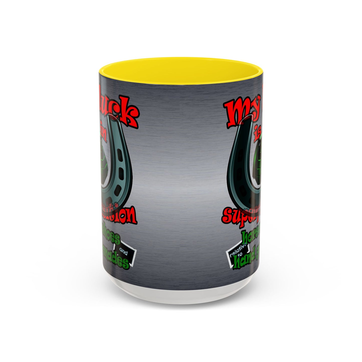 my luck - Accent Mug (brushed nickel)