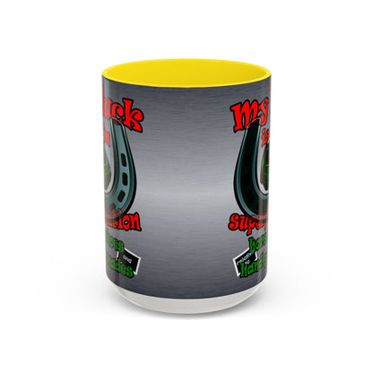 my luck - Accent Mug (brushed nickel)