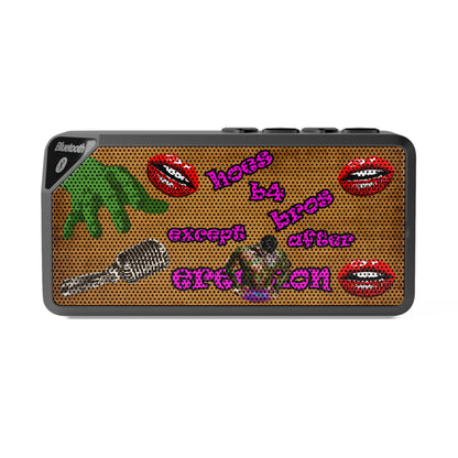 hoes b4 bros - Jabba Bluetooth Speaker (brown papyrus)