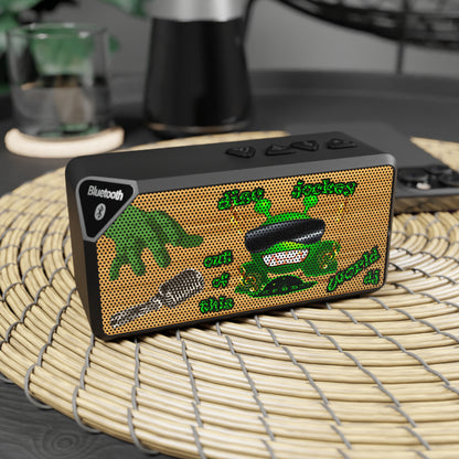 disc jockey - Jabba Bluetooth Speaker (butterscotch wood finish)