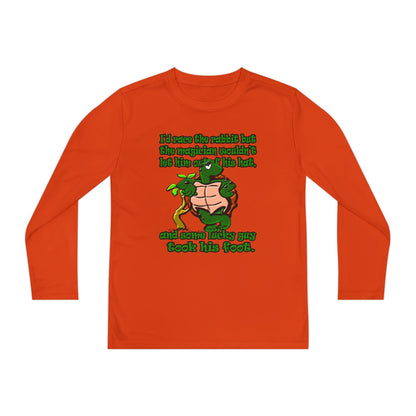 turtle race - Youth Long Sleeve Competitor Tee