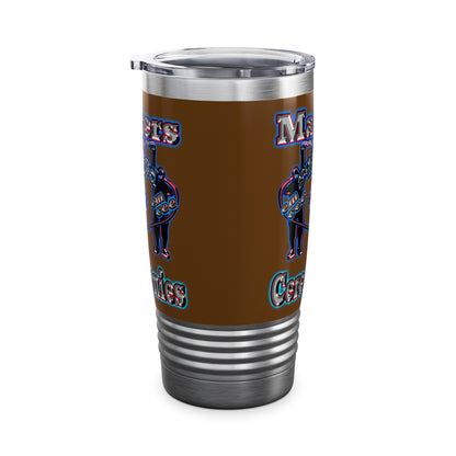 em cee squared - Ringneck Tumbler, 20oz (brown)