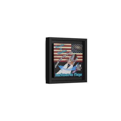 shoot for the stars - framed canvas art