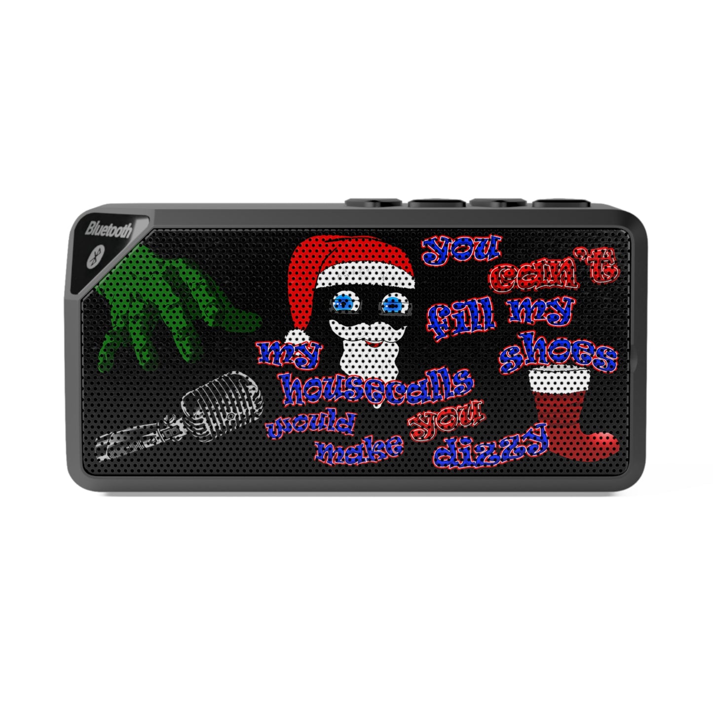 santa's shoes - Jabba Bluetooth Speaker (black)