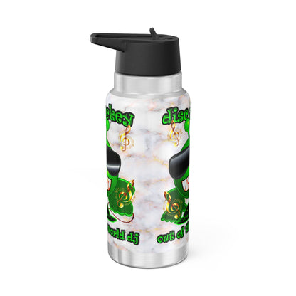 disc jockey - Gator Tumbler, 32oz (white marble)