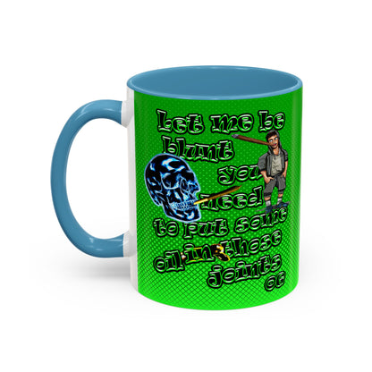 og - Accent Mug (logo green)