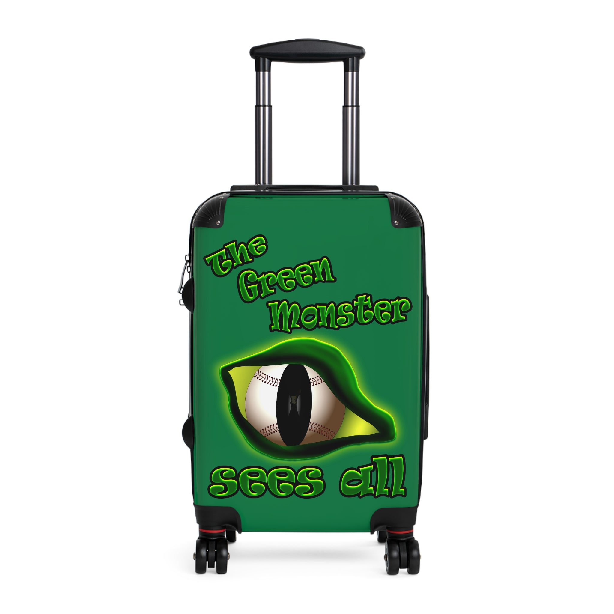green monster - Suitcase (dark green)