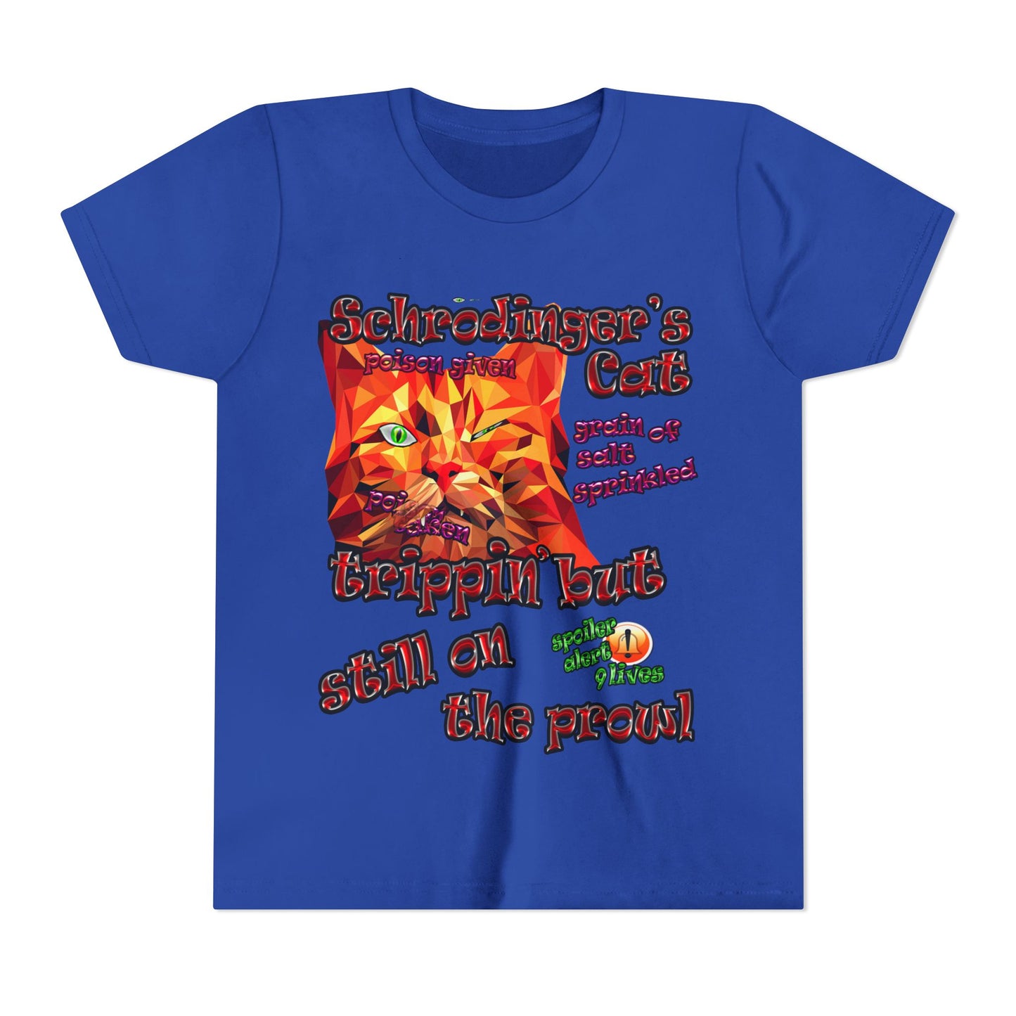 schrodinger's cat - Youth Short Sleeve Tee