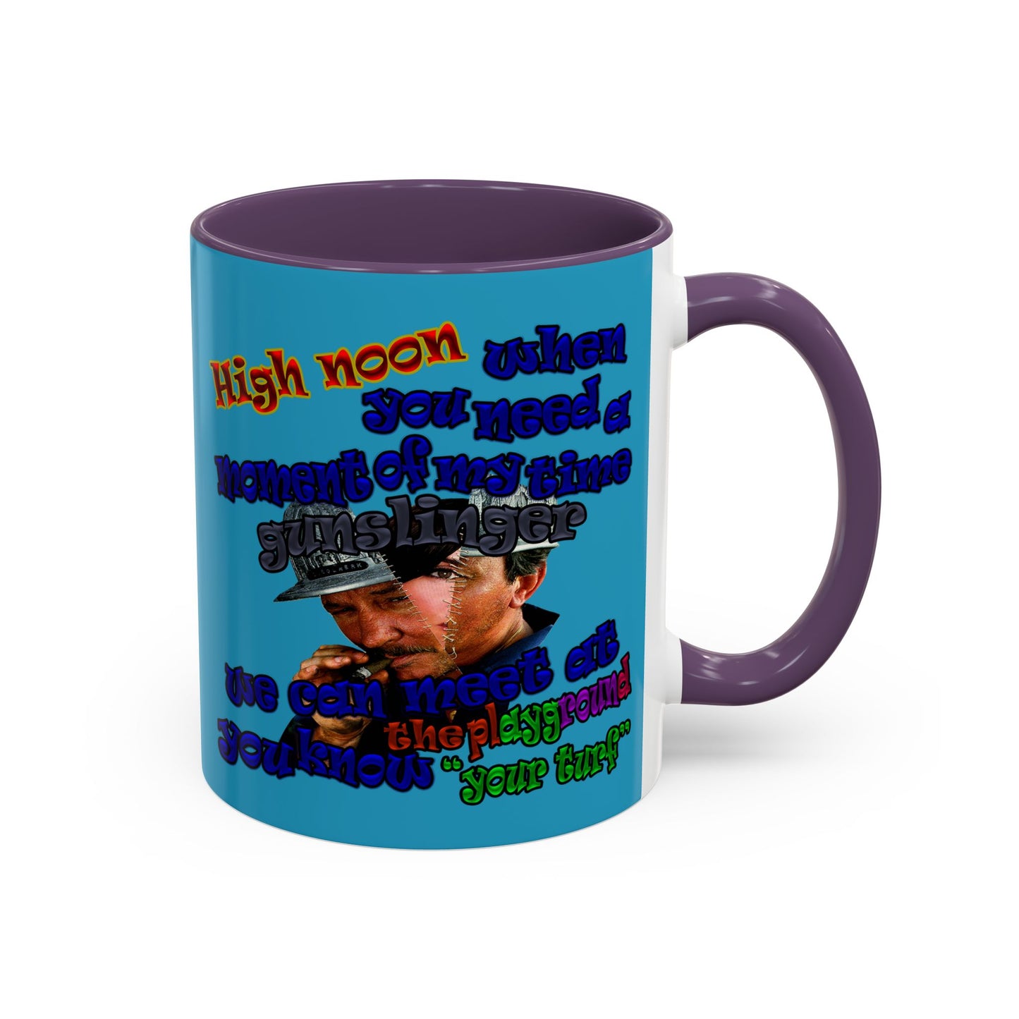 high noon - Accent Mug (turquoise)
