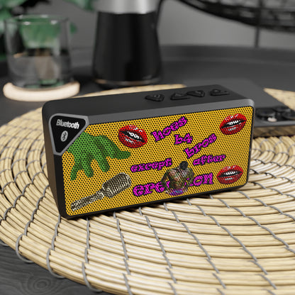 hoes b4 bros - Jabba Bluetooth Speaker (yellow)