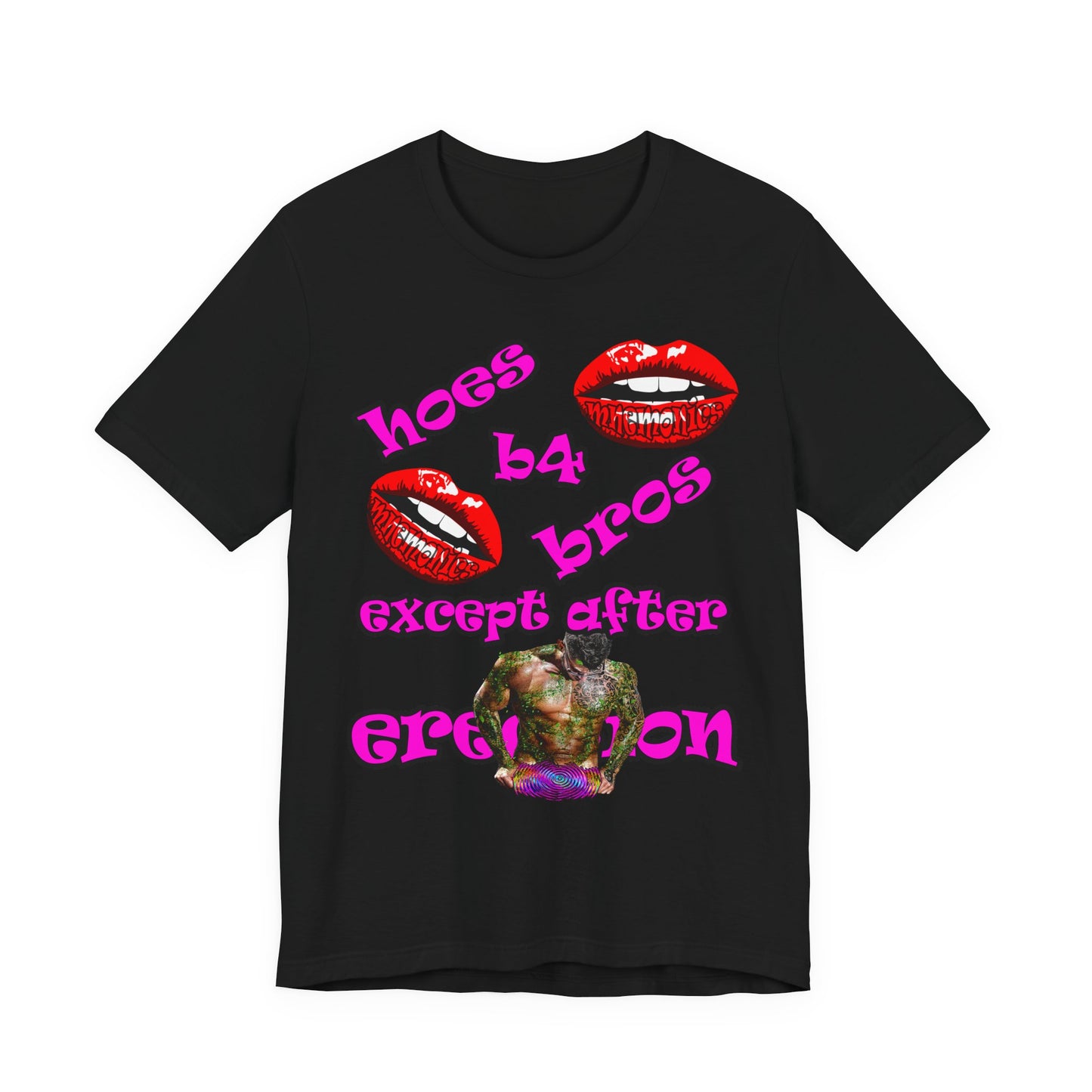 hoes b4 bros - Unisex Jersey Short Sleeve Tee